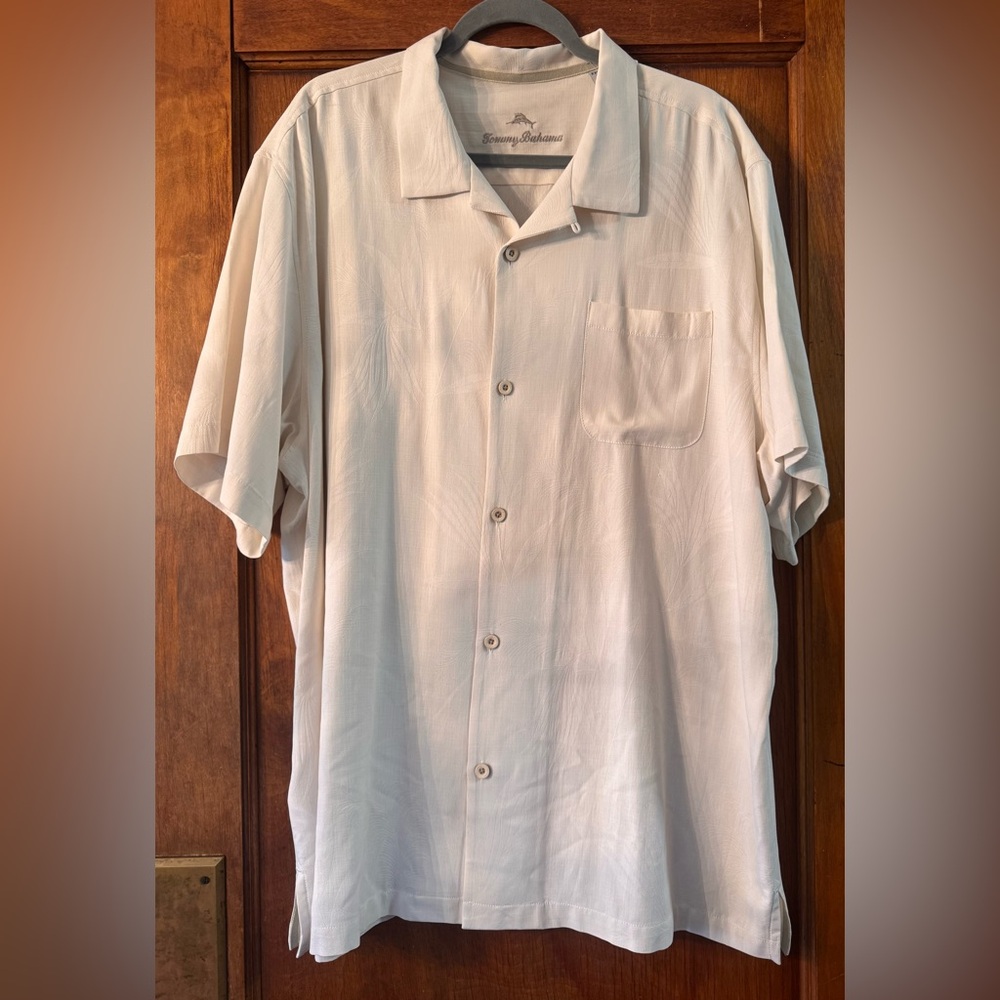 Tommy Bahama White Casual Button Down Shirt
